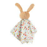 Pierwsza przytulanka komforter bawełniany Króliczek niebieski 32 cm sigikid - 5