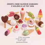 Drewniane muffinki zestaw, babeczki, zabawka gotowanie cukiernia Le Toy Van - 6