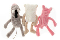 Zestaw pluszowych pacynek na palce osiołek świnka owieczka zabawka sigikid - 6