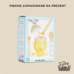 Drewniany kieliszek do jajka i jajko, zabawka dla dzieci, zestaw Le Toy Van - 4