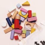 Drewniane klocki zestaw 60 sztuk zabawka edukacyjna dla dzieci, Le Toy Van - 2