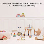 Drewniane kółka zębate sensoryczna zabawka edukacyjna dla dzieci Le Toy Van - 5