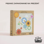Drewniane kółka zębate sensoryczna zabawka edukacyjna dla dzieci Le Toy Van - 6