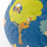 Piłka dla dzieci 17 cm leśne zwierzęta kauczukowa, sigikd - 2