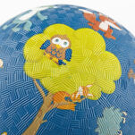 Piłka dla dzieci 17 cm leśne zwierzęta kauczukowa, sigikd - 4