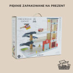 Drewniany garaż wielopoziomowy służby ratunkowe, zabawka, dzieci Le Toy Van - 6
