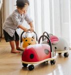 Jeździk Biedronka pierwszy pojazd zabawka dla dzieci Wheelybug - 4