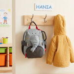 Plecak dla dzieci szary Słoń akcesoria dla przedszkolaka wyprawka sigikid - 5