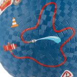 Piłka dla dzieci Staż pożarna 17 cm kauczukowa sigikid - 2