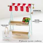 Drewniany stragan, zabawa w sklep supermarket zabawka dla dzieci Le Toy Van - 2