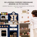 Drewniana kuchenka mikrofalowa dla dzieci, zabawa w gotowanie Le Toy Van - 6