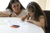 Zestaw artystyczny breloczki zawieszki figurki kreatywna zabawka Bluey - 3