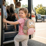 Plecak dla dzieci Sowa zabawka akcesoria dla przedszkolaka wyprawka sigikid - 4