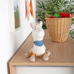 Pierwsza przytulanka patchworkowa Lama 29cm maskotka dla dzieci sigikid - 13