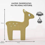 Drewniane figurki zwierzątka leśne zabawka dla dzieci, układanka Le Toy Van - 5