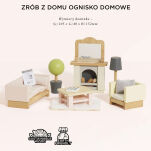 Drewniane mebelki do domku dla lalek salon Daisylane, zestaw Le Toy Van - 4