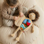 Pluszowa lalka edukacyjna Mały Pacjent Erwin miękka zabawka 44cm sigikid - 3