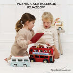 Drewniany samochód retro kawiarnia zabawka dla dzieci sklep kawa Le Toy Van - 8