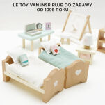 Drewniane mebelki do domku dla lalek pokój dziecięcy Daisylane, Le Toy Van - 5