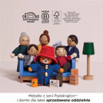 Paddington rodzina 6 lalek zabawka dla dzieci lalki do domku Le Toy Van - 2