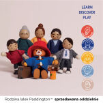 Paddington rodzina 6 lalek zabawka dla dzieci lalki do domku Le Toy Van - 4
