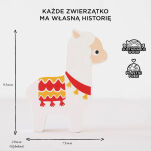 Drewniane figurki zwierzątka górskie, zabawka układanka, dzieci, Le Toy Van - 5