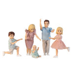 Lalki do domku dla lalek zestaw Charlie zabawka dla dzieci domek Lundby - 2