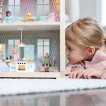 Lalki do domku dla lalek zestaw Charlie zabawka dla dzieci domek Lundby - 5