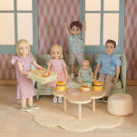 Lalki do domku dla lalek zestaw Charlie zabawka dla dzieci domek Lundby - 3