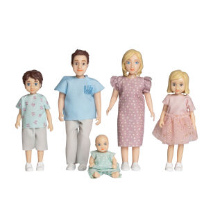 Lalki do domku dla lalek zestaw Charlie zabawka dla dzieci domek Lundby