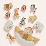 Arka Noego, zabawka balansująca, figurki, statek, zwierzątka, Le Toy Van - 3