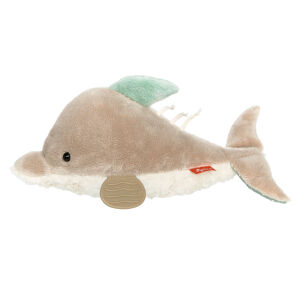 Zabawka rozwojowa Delfin szeleścik grzechotka gryzaczek piszczałka sigikid