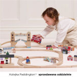 Paddington miniaturowy drewniany piętrowy autobus zabawka auto Le Toy Van - 6