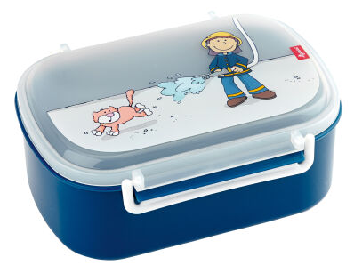 Pudełko na jedzenie, lunchbox Strażak BPA free 17x11x7 cm sigikid
