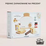 Drewniany toster zestaw, zabawka dla dzieci, akcesoria kuchenne, Le Toy Van - 6