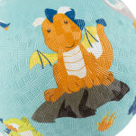 Gumowa piłka do zabawy Smoki 17 cm zabawka rozwojowa dla dzieci sigikid - 2