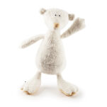 Pluszowy biały Miś Ach Good! 36 cm pierwsza przytulanka dla dzieci sigikid - 4