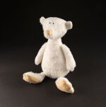 Pluszowy biały Miś Ach Good! 36 cm pierwsza przytulanka dla dzieci sigikid - 5