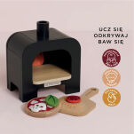 Drewniany piec do pizzy i pizza zabawka dla dzieci gotowanie Le Toy Van - 4