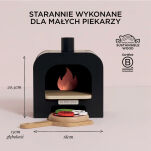 Drewniany piec do pizzy i pizza zabawka dla dzieci gotowanie Le Toy Van - 2