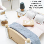 Drewniane mebelki do domku dla lalek sypialnia Daisylane, zestaw Le Toy Van - 5