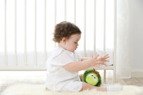 Zabawka rozwojowa Wibrująca Gąsienica grzechotka przytulanka dzieci sigikid - 9