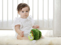 Zabawka rozwojowa Wibrująca Gąsienica grzechotka przytulanka dzieci sigikid - 11