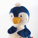 Pierwsza przytulanka Pingwin patchwork maskotka zabawka dla dzieci sigikid - 3