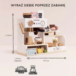 Drewniana kawiarnia dla dzieci, sklep, zabawa w odgrywanie ról, Le Toy Van - 9