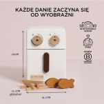 Drewniany air fryer zestaw zabawka dla dzieci akcesoria kuchenne Le Toy Van - 4