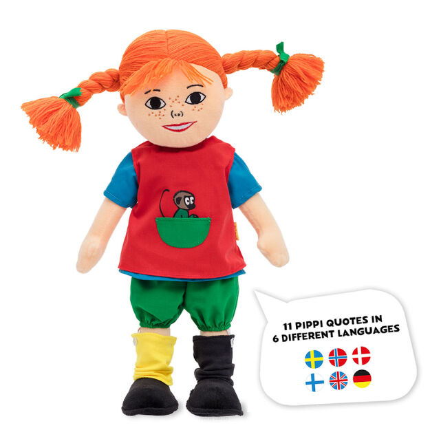 Lalka Mówiąca Pippi Langstrumpf 40 CM