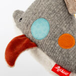 Pierwsza przytulanka Delfin patchwork maskotka zabawka dla dzieci sigikid - 7
