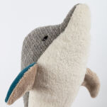 Pierwsza przytulanka Delfin patchwork maskotka zabawka dla dzieci sigikid - 8
