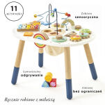 Drewniany stolik edukacyjny sensoryczna zabawka dla dzieci, stół Le Toy Van - 2